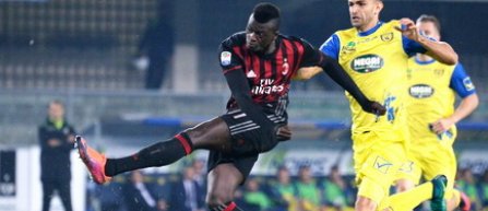 AC Milan a invins-o pe Chievo Verona cu 3-1 si a urcat pe locul trei in campionatul Italiei